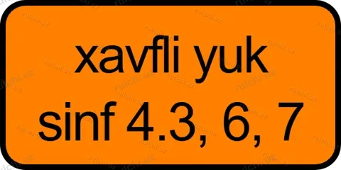 Xavfli yuk toifasi